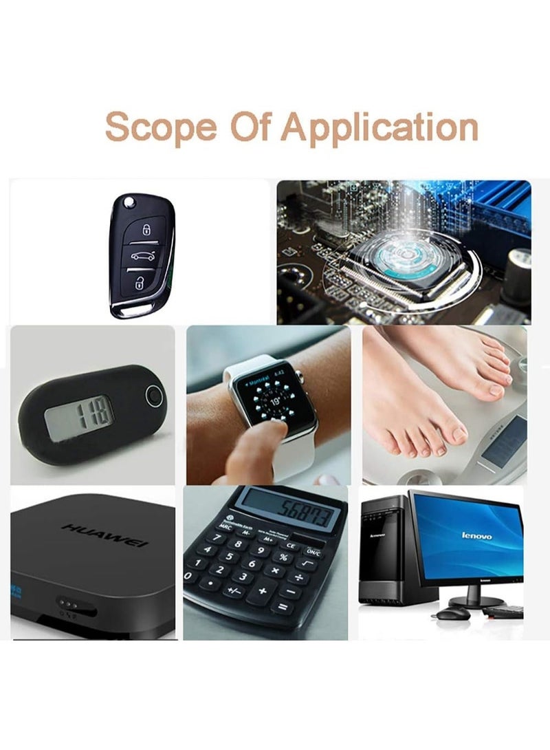 robotgcc Premium CR2032 3V Coin Lithium Battery | True Capacity, High-Quality Cells with Stable Voltage & Low Self-Discharge | Universal 5-Pack Blister | For Remotes, PC CMOS, Glucometers, Candles & Small Electronics | CE & RoHS Compliant - Image 4